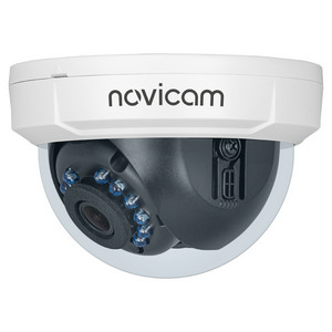 Видеокамера Novicam HIT 10 купольная внутренняя, 1.3 Мп, TVI/AHD/CVI